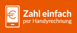 Zahl einfach per Handyrechnung
